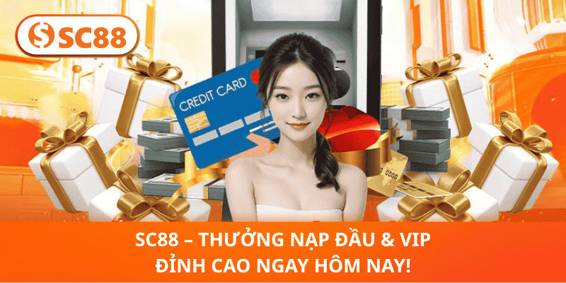 SC88 – Thưởng Nạp Đầu & VIP Đỉnh Cao Ngay Hôm Nay!